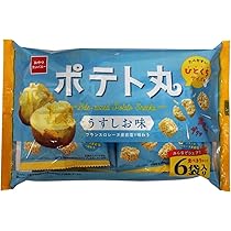 Amazon.co.jp: 【公式】ポテト丸 うすしお味 6袋入 108g×15袋